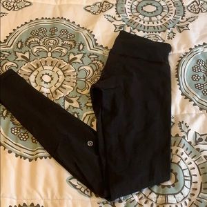 Lululemon leggings (reversible)